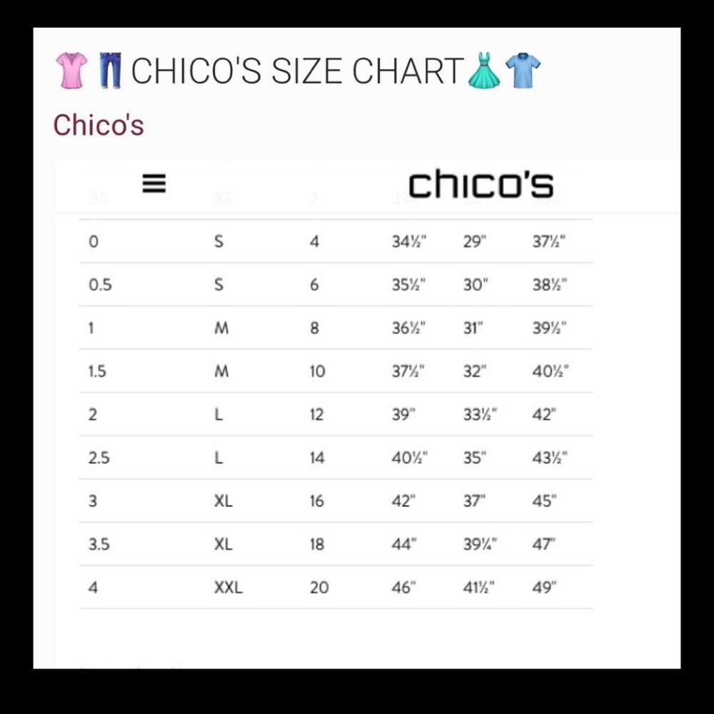 CHICO’S Top M - Picture 8 of 9